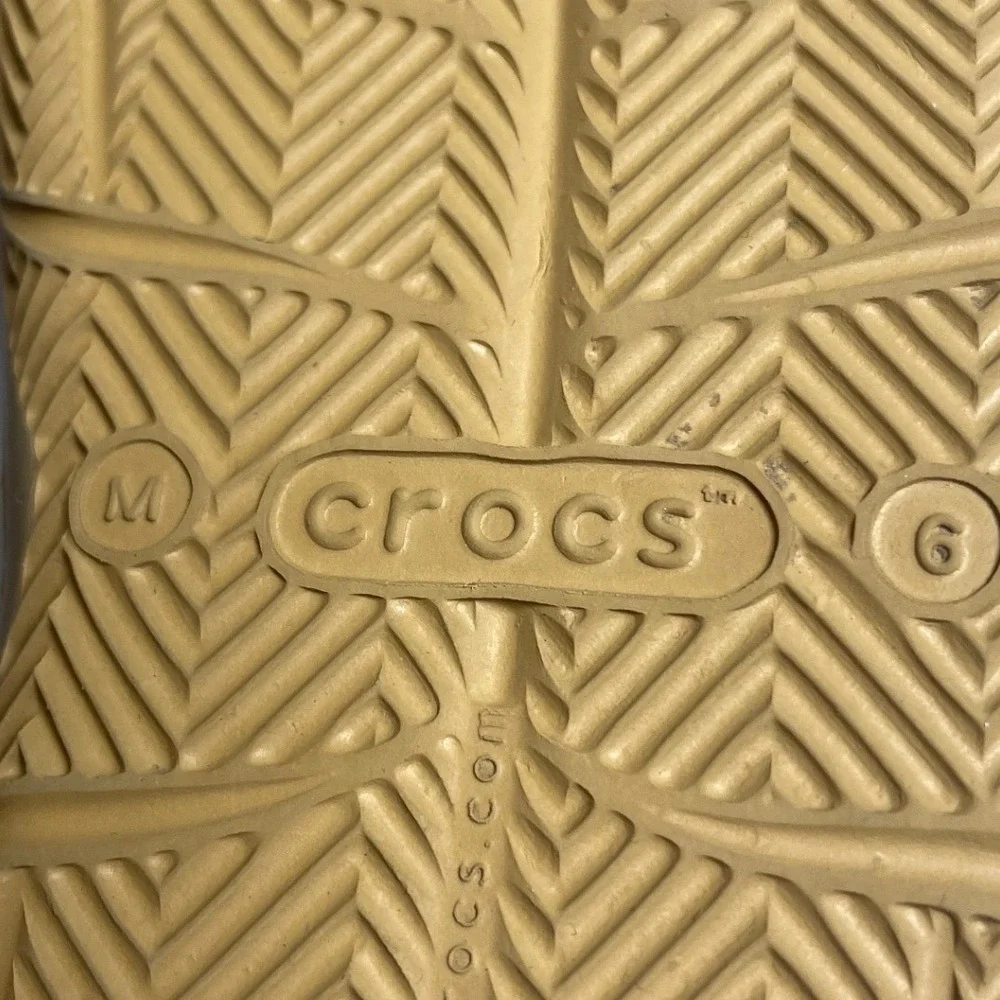 CROCS Swiftwater‎ Mesh Waverunner Navy/Tan Sandal Men's 6